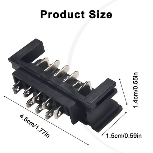 DCB118 Connector Terminal Bracket For Dawalt 14.4V 18V Charger USB Adapter New - Picture 3 of 16