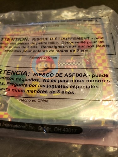 NINTENDO MARIO KART SUPER CIRCUITO WENDY'S COMIDA INFANTIL NUEVO 2002 VINTAGE - Imagen 5 de 6