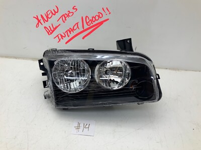 FOR 2006 2007 2008 2009 2010 CHARGER PASSENGER SIDE HALOGEN HEADLIGHT