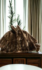 Faux  Fur Coat Regina Glenara By Glenoit Vintage