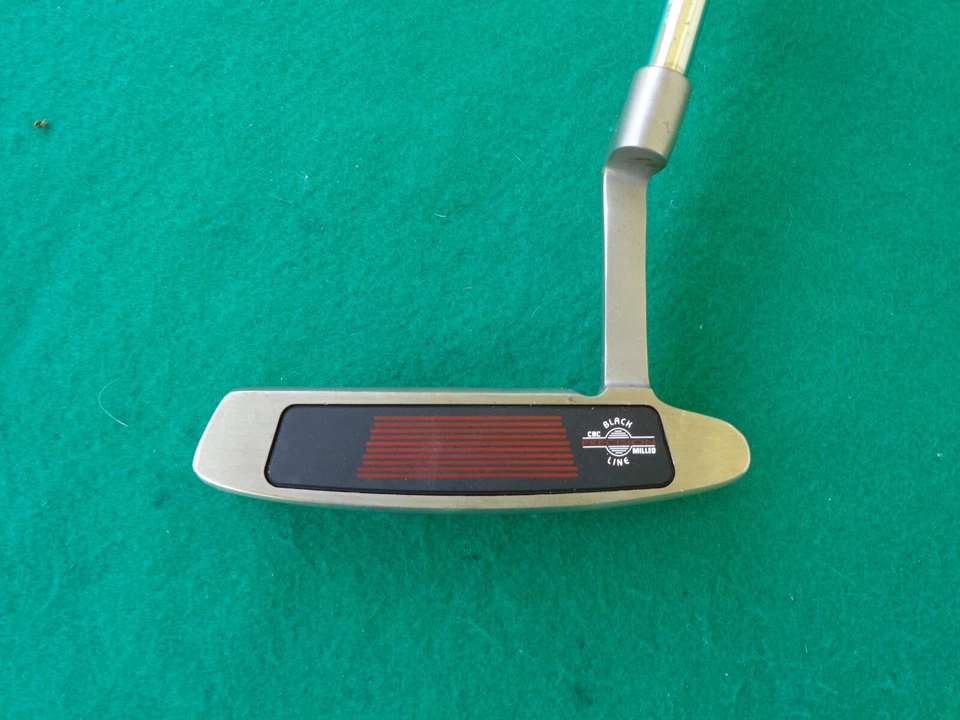 Rare Nicklaus Black Line Boca 2 Precision Milled Putter Mens RH Steel Golf Club - Image 3 of 4