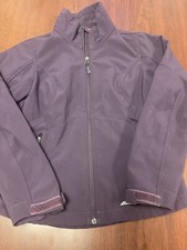 Eddie Bauer Soft Shell Women s Size XS Petite Full Zip Fleece Lined Jacket