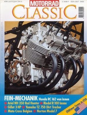 MC9404 + ARIEL NH 350 Red Hunter + Riedels IMME + MOTORRAD CLASSIC 4 1994