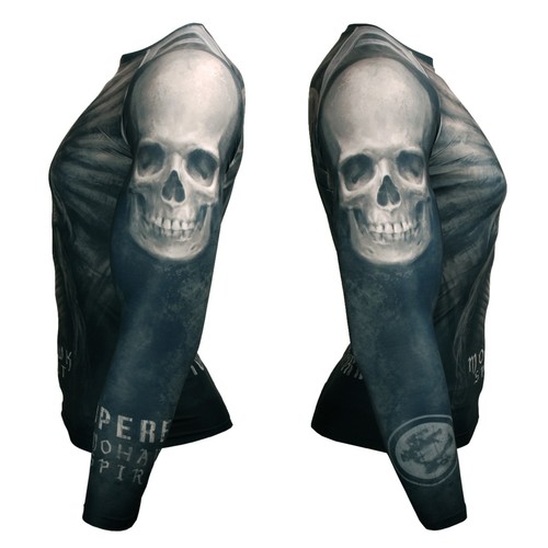 BTOPERFORM Compression shirt Base Layer Under Skin Tight Rash guard MMA Gym S-1 - Picture 23 of 44