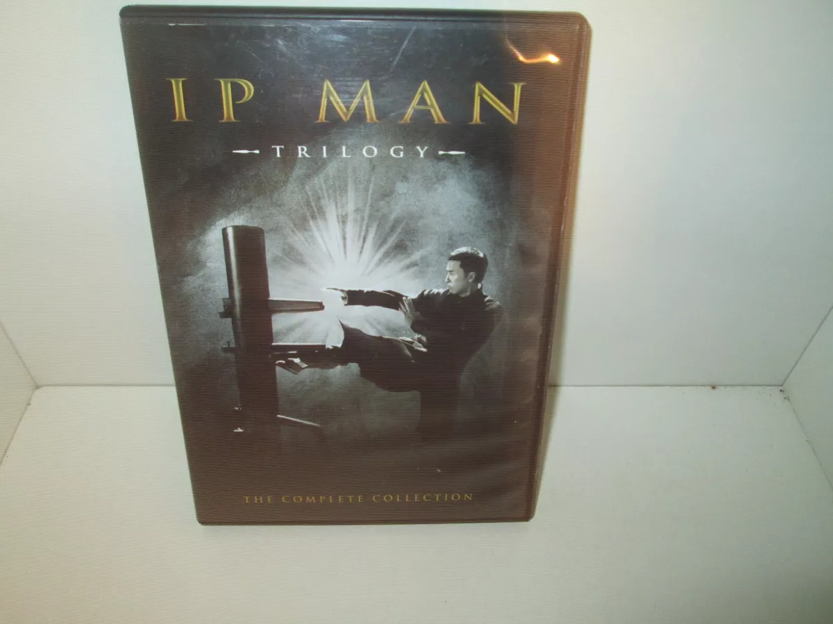 Dvd Filme Clássico Ip Man O Grande Mestre 1,2,3 E 4 Completo