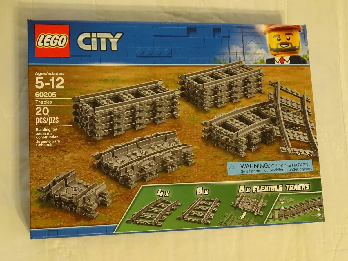 LEGO CITY - 60205 - PACK DE RAILS - TRACKS AND CURVES - TRAIN