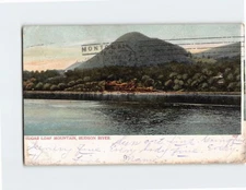 Postcard Sugar Loaf Mountain Hudson River NY USA