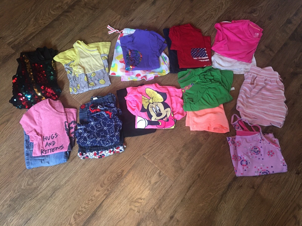 Girls size 4 4T 4 5 clothes lot of 17 Pcs. Spring Summer Old Navy