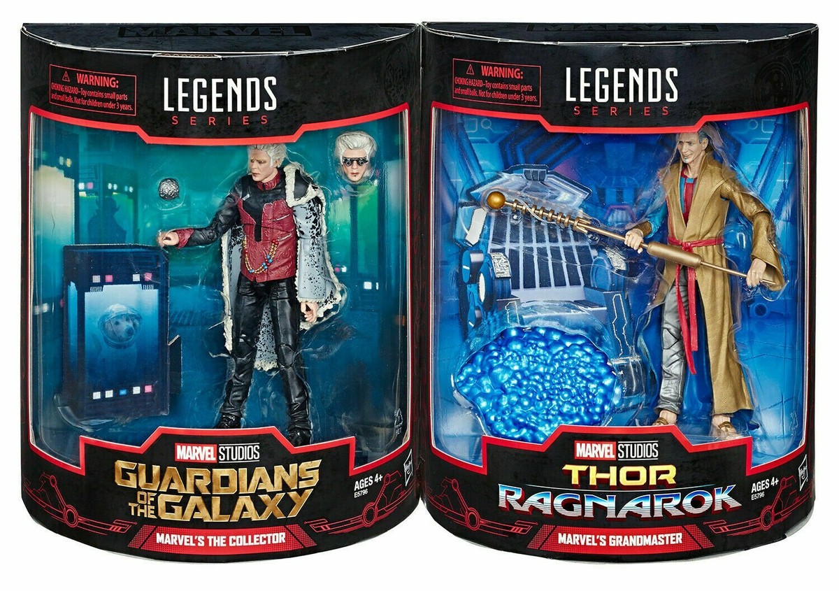  Marvel Studios Legends Series The Collector & Grandmaster SDCC  2019 Exclusive : Toys & Games