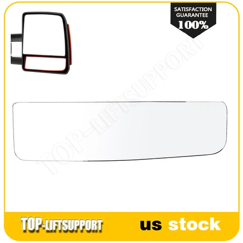 Lower Towing Mirror Glass For 07-19 Toyota Tundra Truck Replacement Right Side