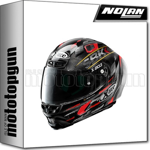 X-LITE BY NOLAN MOTORBIKE HELMET INTEGRAL X-803 RS ULTRA CARBON SBK 032 M |  eBay