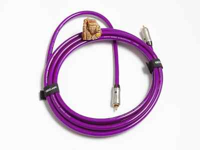 QED Referenz Digital Audio Koaxial RCA Verbindungskabel 75 Ohm S/PDIF 3,0 m