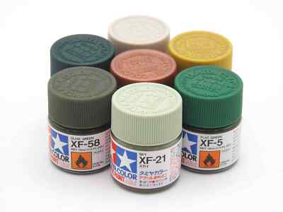 Tamiya Color XF Acryl Farben 10ml Dose (349,00 /1L) NEU & OVP, frei wählbar