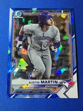 2021 Bowman Chrome Sapphire Austin Martin #BCP-87 Minnesota Twins