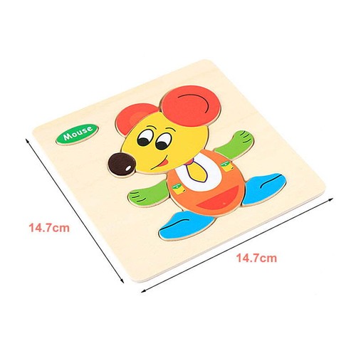 Wooden Puzzles Toy For 3+ Year Olds Toddler Animal Jigsaw Baby Educational Toys - Picture 8 of 8
