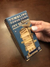 TINY BLOCKS GAME 36pc Tumbling Balance Tower Travel Mini Kids Building Stacking