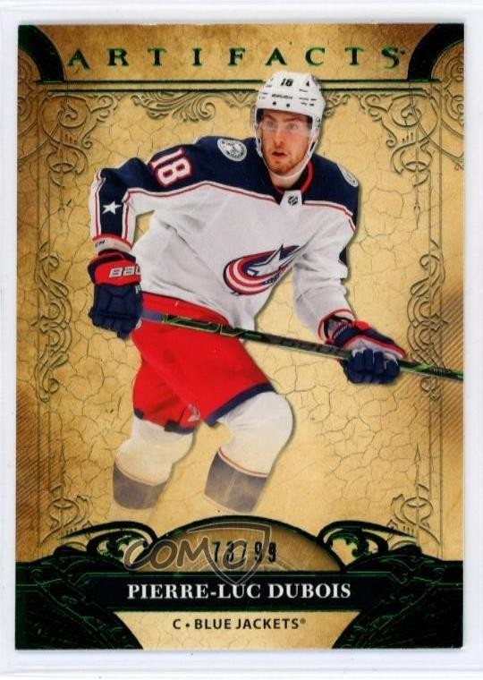2020-21 Upper Deck Artifacts Emerald 73/99 Pierre-Luc Dubois #38 1u5y