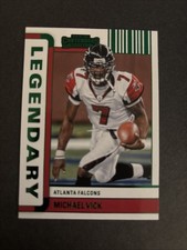 2022 Panini Contenders Michael Vick Green Legendary LGD-MVI Falcons