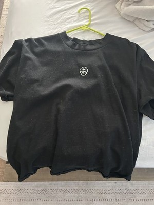 Authentic DeGods T-shirt - Black With Front & Back Logo - Size M  Spellout