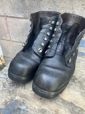 Swiss Army Vintage 80&rsquo;s Half Leather Mountain Boots Size Mondo 27 Genuine Surp