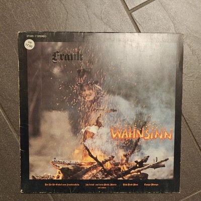 Frank Zander - Wahnsinn - Deutsch Comedy 70er - Album Vinyl LP 