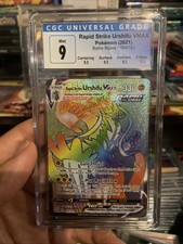 Rapid Strike Urshifu VMAX Rainbow 169/163 Battle Styles - Mint- CGC 9 on eBay