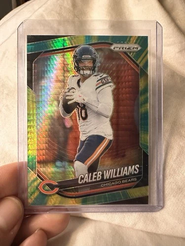 2025 Panini Prizm CALEB WILLIAMS Hyper Parallel 79/200 BEARS