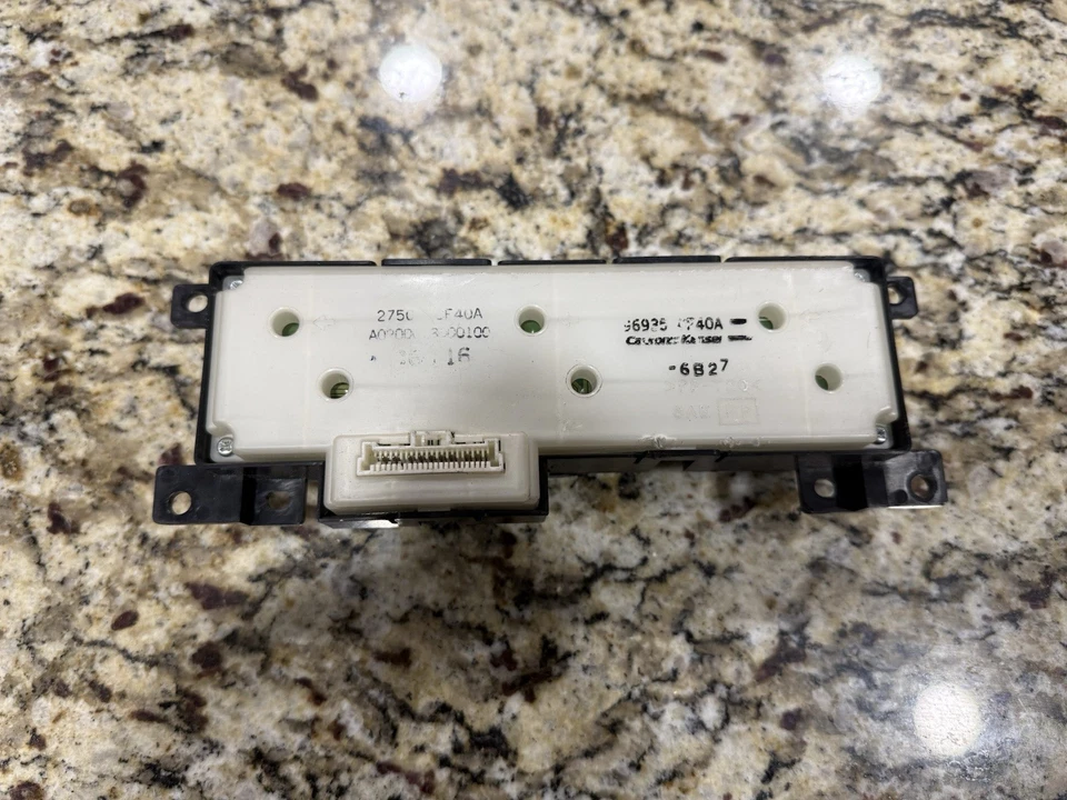 Nissan 350z 2005-2008 unidad de control de clima de aire acondicionado OEM Foto 2 de 2