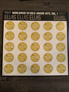 Elvis Worldwide 50 Gold Award Hits | eBay