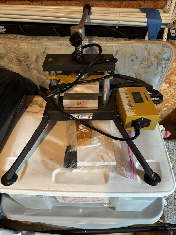Rosineer Manual Sublimation Press, Metal w/ Digital Display