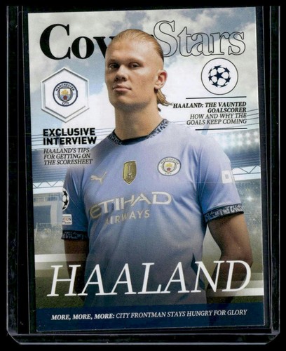 ERLING HAALAND 2024-25 Topps UEFA Cover Stars #CS-11