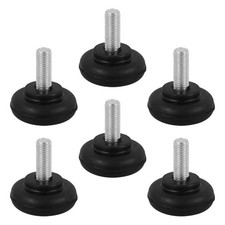 6 Pcs Rubber Feet Warehouse Furniture Floor Protectors Chair Adjustable Cabinet
