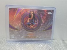 2025 Topps WWE Universe CHELSEA GREEN Purple Glass Insert #'d /399