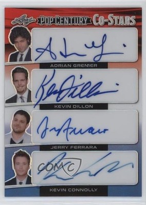 2024 Leaf Metal Pop Century 6/10 Adrian Grenier Kevin Dillon Connolly Auto 0xh3