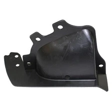 FRONT PASSENGER SIDE FENDER SPLASH SHIELD; MADE OF TPE PLASTIC