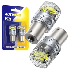 AUTOONE 1156 7506 LED Reverse Backup Light Bulb White 6500K Canbus Error Free 2x