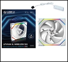 Lian Li UNI FAN SL Wireless 120 Single Pack White 12SL1W1W WITHOUT CONTROLLER