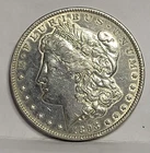 1893-O Morgan Silver Dollar $1 - AU Details - Rare Date in AU