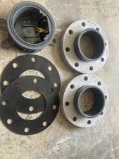 Praher 4” Wafer Check Valve PVC EPDM With Flanges And Gaskets