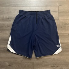 Nike L23 LeBron James Basketball Shorts Blue Drawstring W/Pockets Mens L