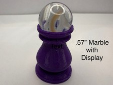 Glass Marble With Display Included lot 7591