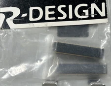 R-Design Brass 24g Wheelie Bar Mount Side Bars - RDD1701