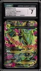Pokemon M Rayquaza EX XY Roaring Skies Full Art #105 CGC 7
