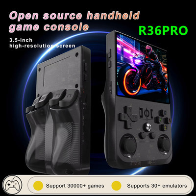 Open Source R36 PRO Retro Handheld-Videospielkonsole Linux-System 3,5-Zoll-IPS-B