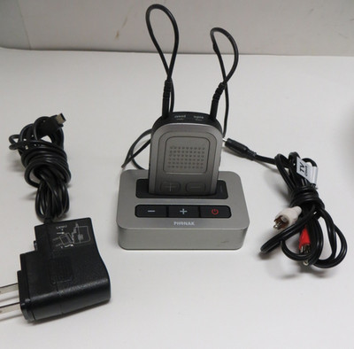 Phonak TVLink2 Base Station TV Link II and Compilot 1 Neckloop Set Compilot1