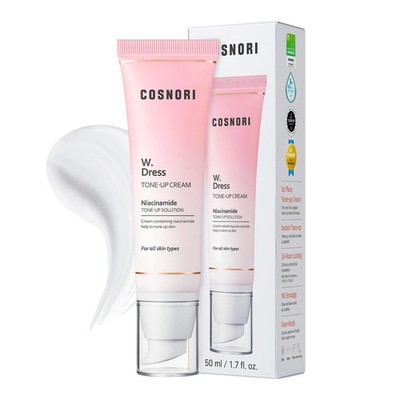 W. Dress Tone-up Cream -Quick Skin Tone Balancer   Evens Out Complexion. NEW