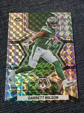 Garrett Wilson 2022 Mosaic #276 Silver Mosaic Prizm RC New York Jets-Football