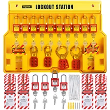 26/58 PCS Lockout Tagout Kits 46 Includes Padlocks Personal Lockout Station
