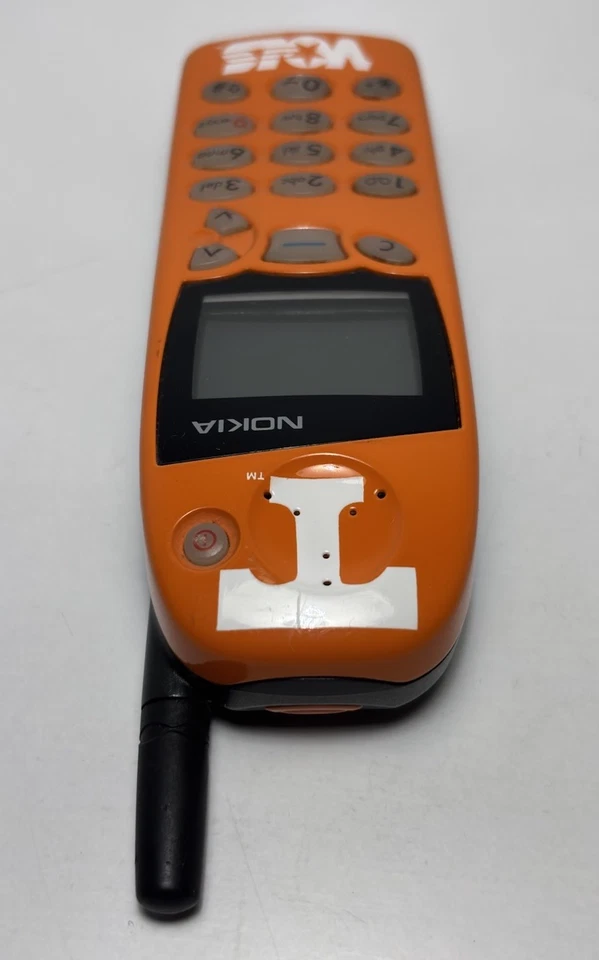 Teléfono UT Vols Edition Nokia 5165 naranja Tennessee sin batería sin probar Foto 4 de 4