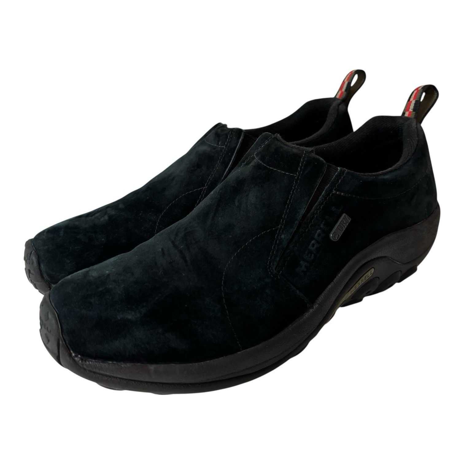 Merrell scarpa uomo Jungle Moc impermeabile slip on scamosciata J52929 US 10 5 EU 44 5